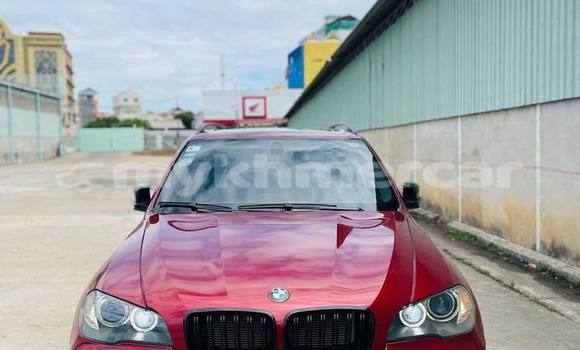 Buy Used BMW X5 Red Car in Phnom Penh in Phnom Penh