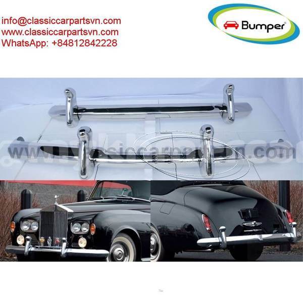 Big with watermark rolls royce silver cloud s1 and s2 bumpers new 1