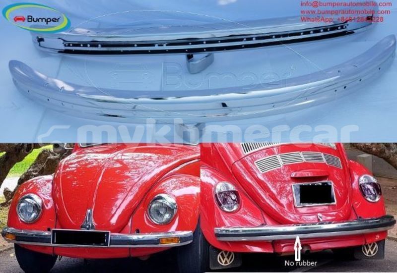 Big with watermark vw beetle bumpers 1975 and onwards 0