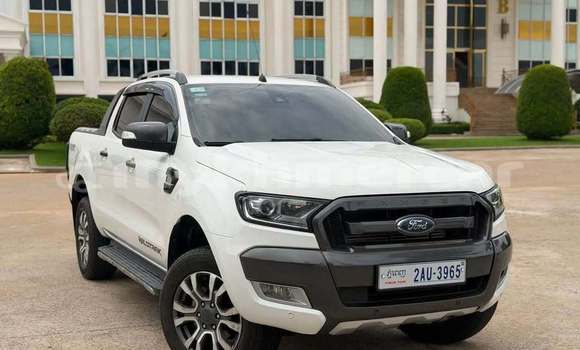 Buy Used Ford Ranger White Car in Phnom Penh in Phnom Penh