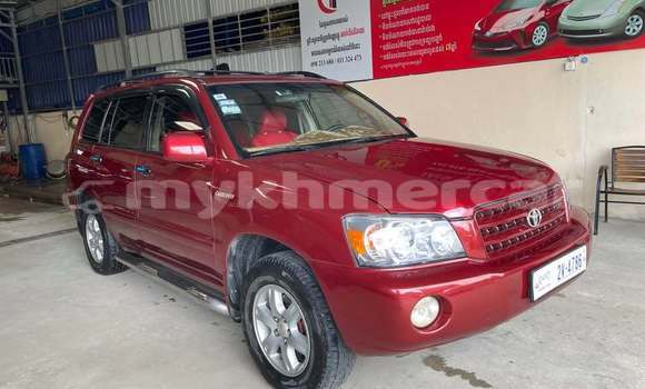 Buy Used Toyota Highlander Red Car in Phnom Penh in Phnom Penh Buy Used Toyota Highlander Red Car in Phnom Penh in Phnom Penh