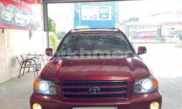 Buy Used Toyota Highlander Red Car in Phnom Penh in Phnom Penh Buy Used Toyota Highlander Red Car in Phnom Penh in Phnom Penh